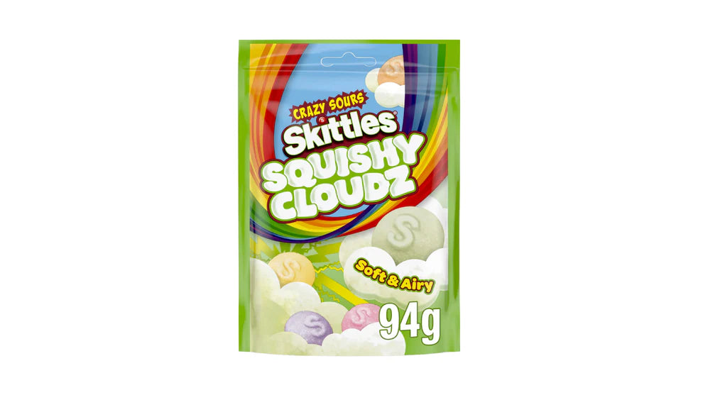 Skittles Squishy Clouds Sour Flavor (UK)