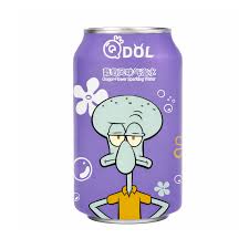 QDOL Spongebob Sparkling Water - Grape (China)